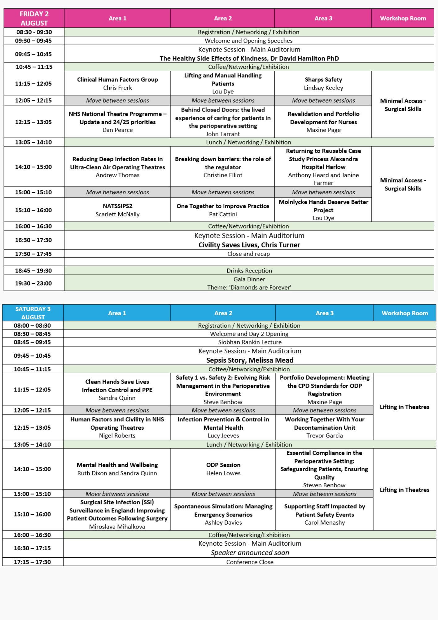 Programme - AfPP Conference 2024